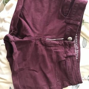 Hi Rise-Shortie Shorts